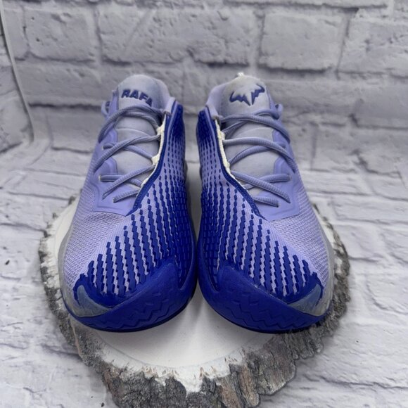 Nike Mens Size 8.5 Air Zoom Rafa Vapor Cage 4 Purple Tennis Shoes CD0424-500 - Picture 3 of 12